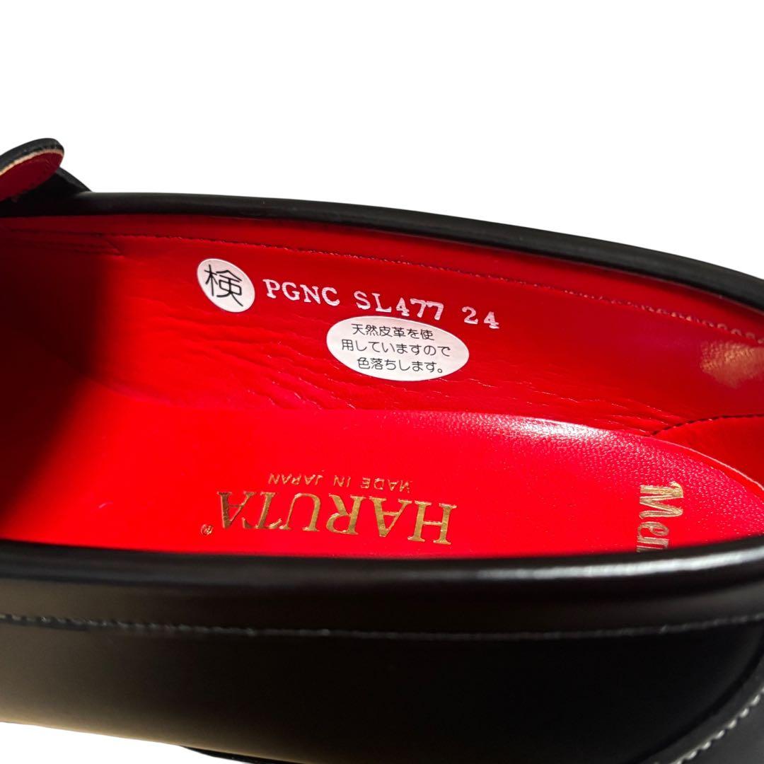 【美品】SIIILON HARUTA メモリーフォームローファー 黒 希少