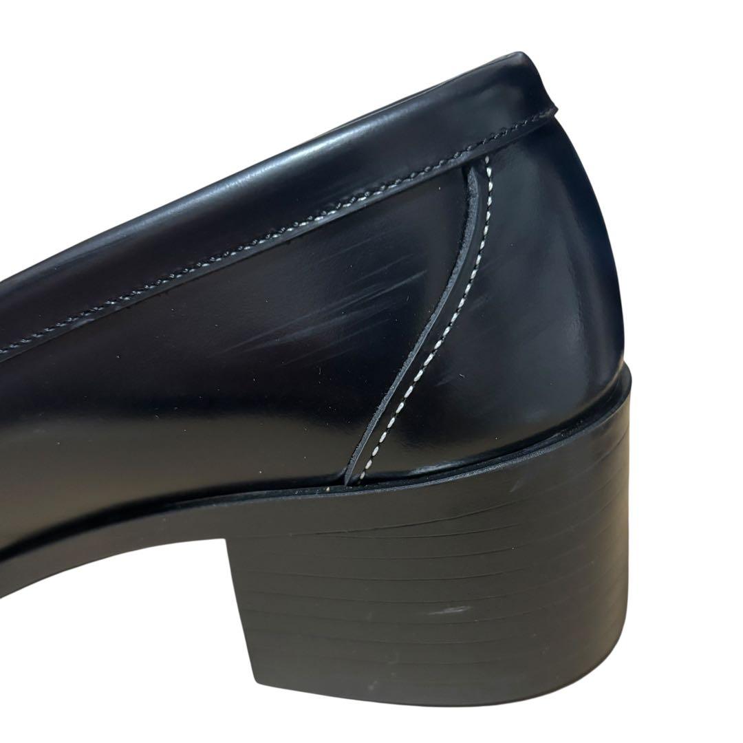 【美品】SIIILON HARUTA メモリーフォームローファー 黒 希少