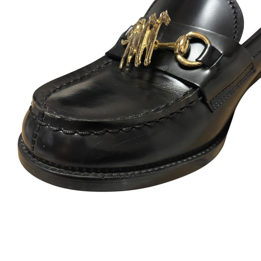 【美品】SIIILON HARUTA メモリーフォームローファー 黒 希少