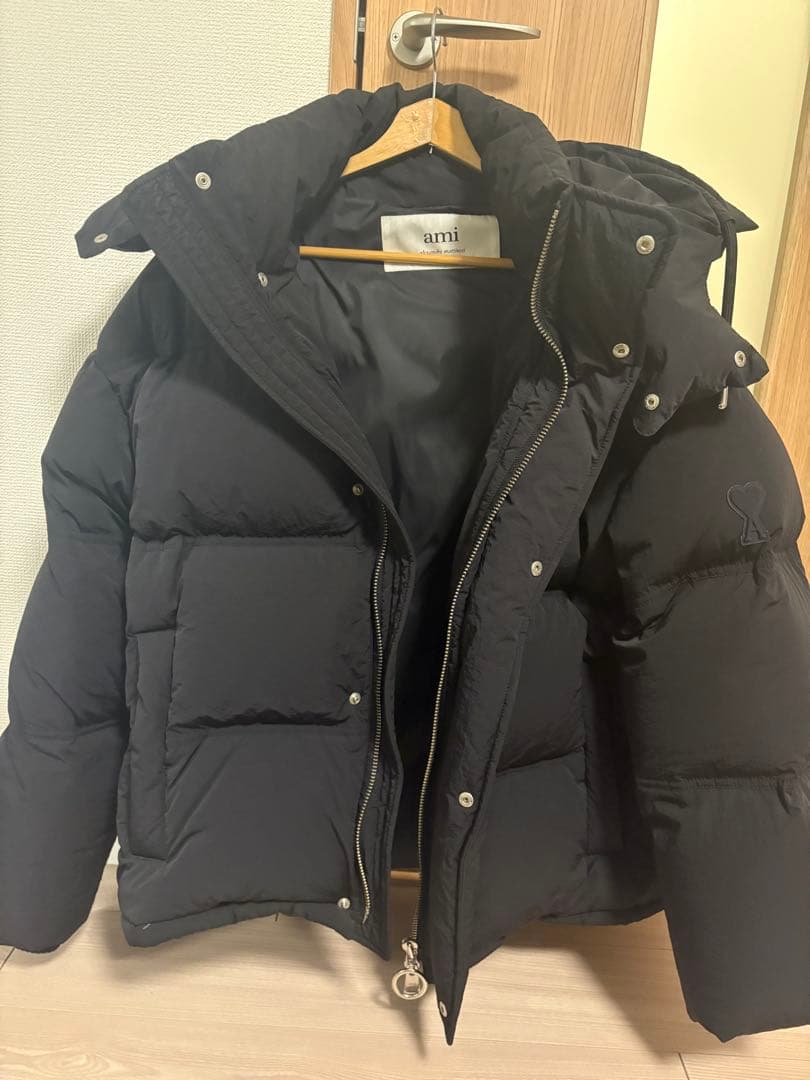 ami ブラック ダウンジャケット Sサイズ