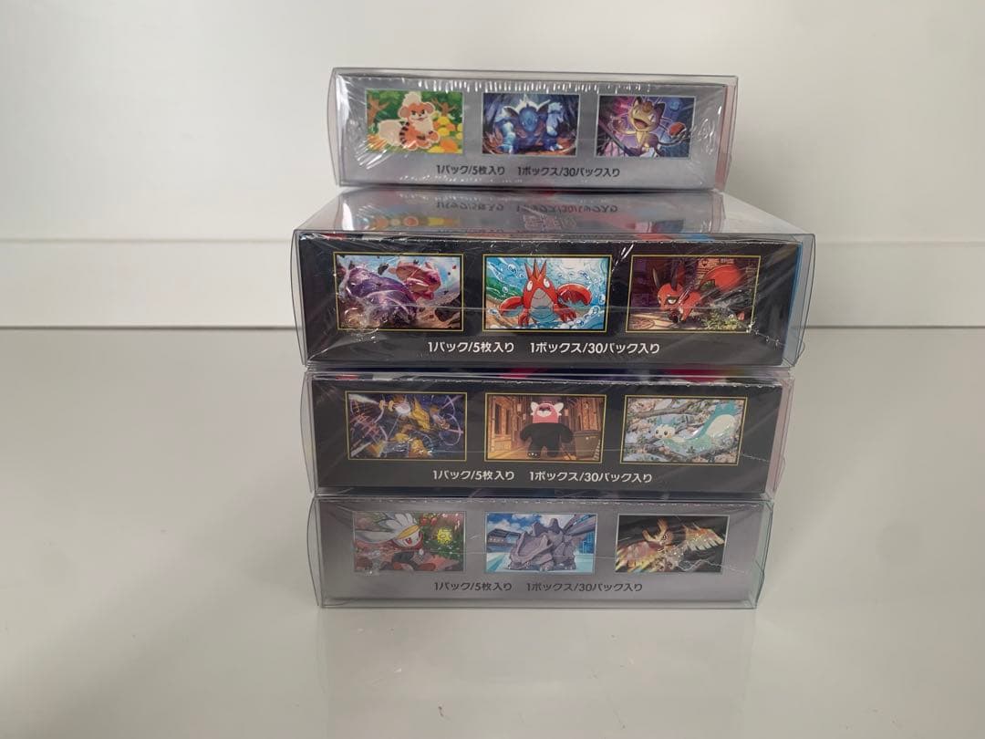 ポケモンカード　シュリンク付きBOX まとめ売り　ロケット団の栄光　メガブレイブ
