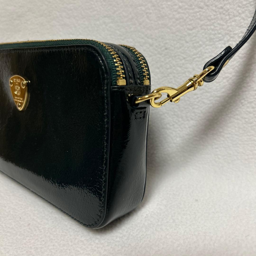 ATAO アミュレットディープエメラルド（ショルダー財布）