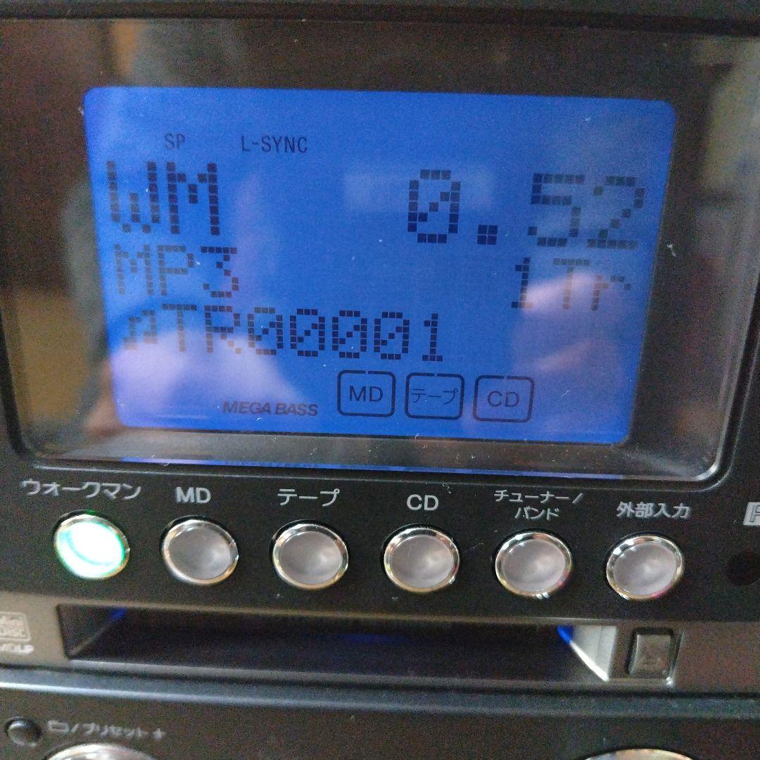 SONY ソニー　CMT-M35WM（ HCD-M35WM）ミニコンポ　黒