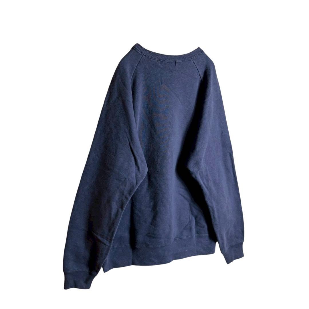 ヒステリックグラマー　スウェット　ヒスガール　センターロゴ　ネイビー　紺　M