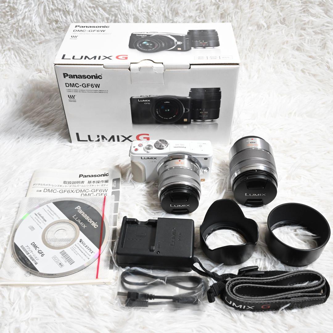 Panasonic LUMIX DMC-GF6W ミラーレス 一眼 レンズキット