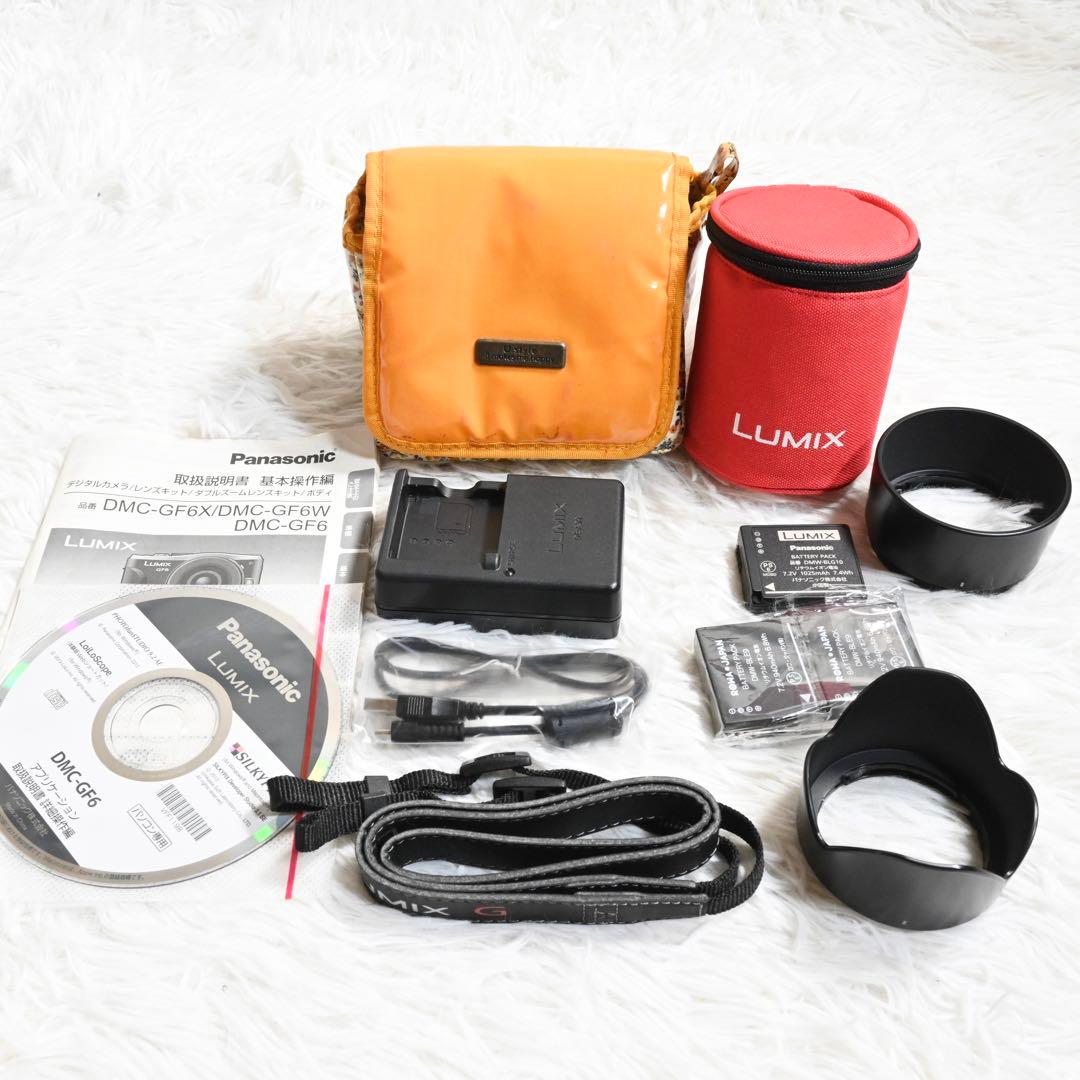 Panasonic LUMIX DMC-GF6W ミラーレス 一眼 レンズキット