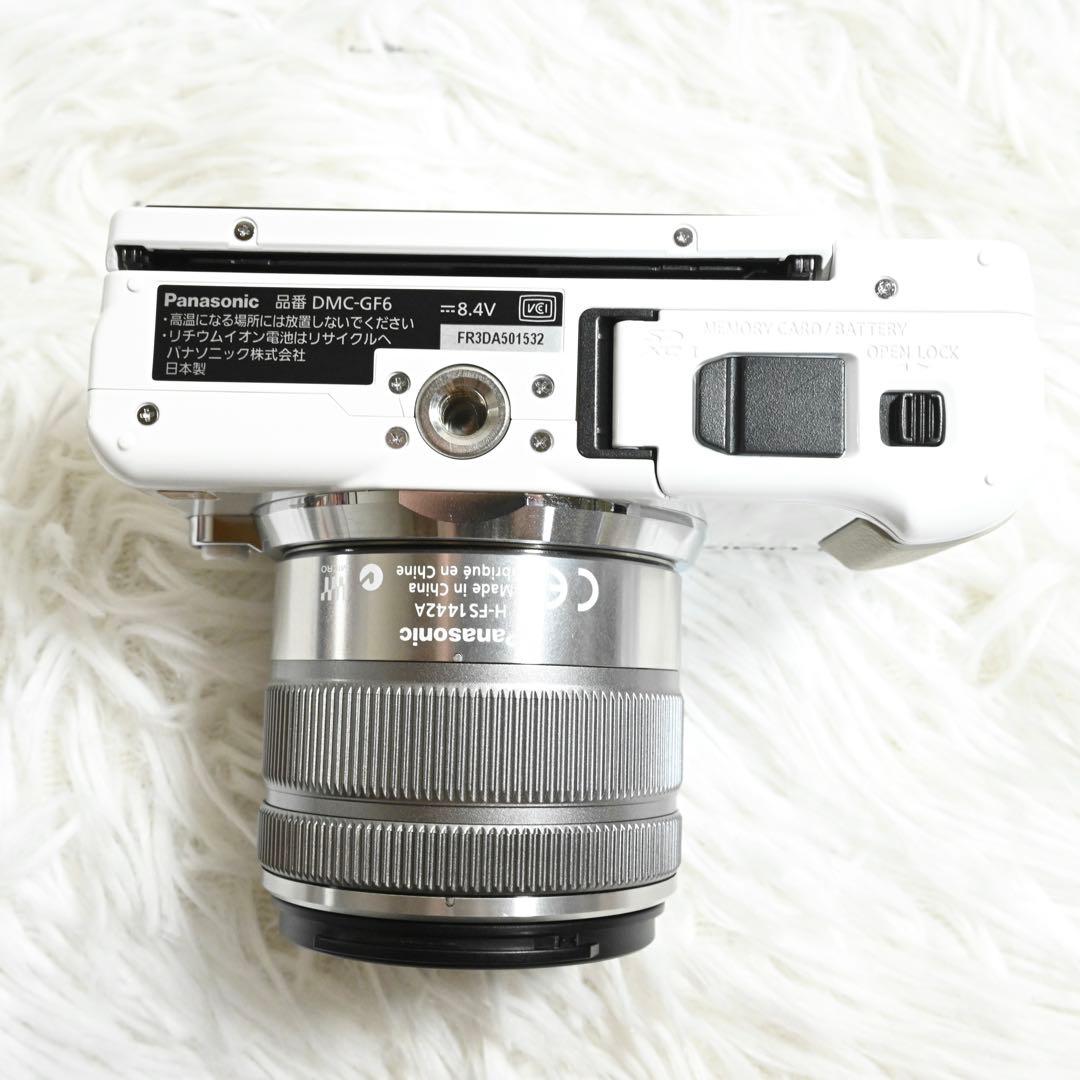 Panasonic LUMIX DMC-GF6W ミラーレス 一眼 レンズキット