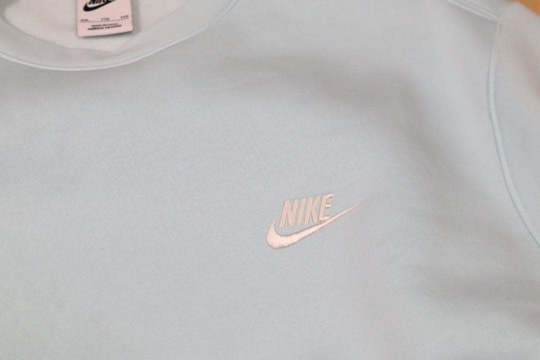 NIKE Sportswear Club フリース　水色　スウェット　トレーナー