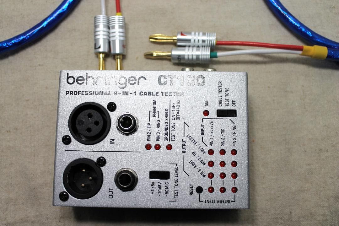 2200αゾノトーンZONOTONE 1.5m2本 ナカミチ新品金バナナプラグ付