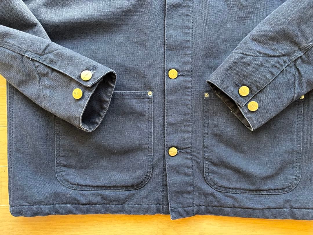 【希少XL／中古美品】Stussy × Carhartt WIP チョアコート