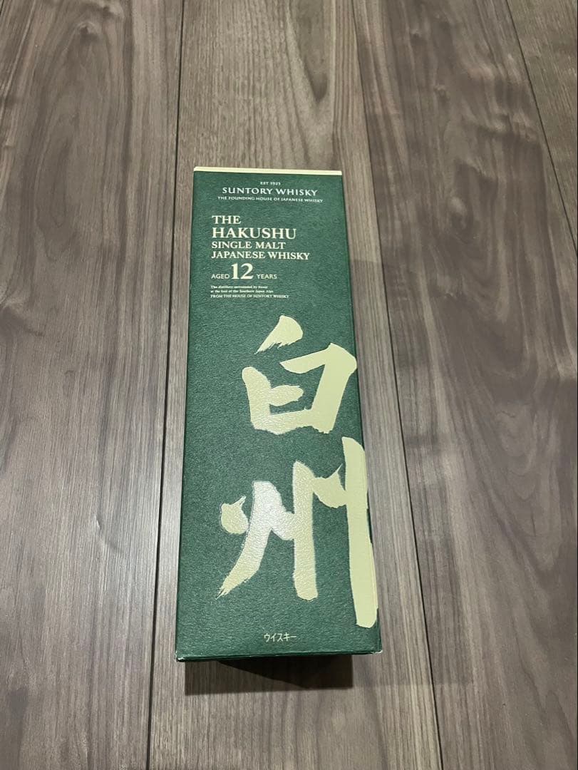 Suntory Hakushu 12年 シングルモルトウイスキー 箱入り
