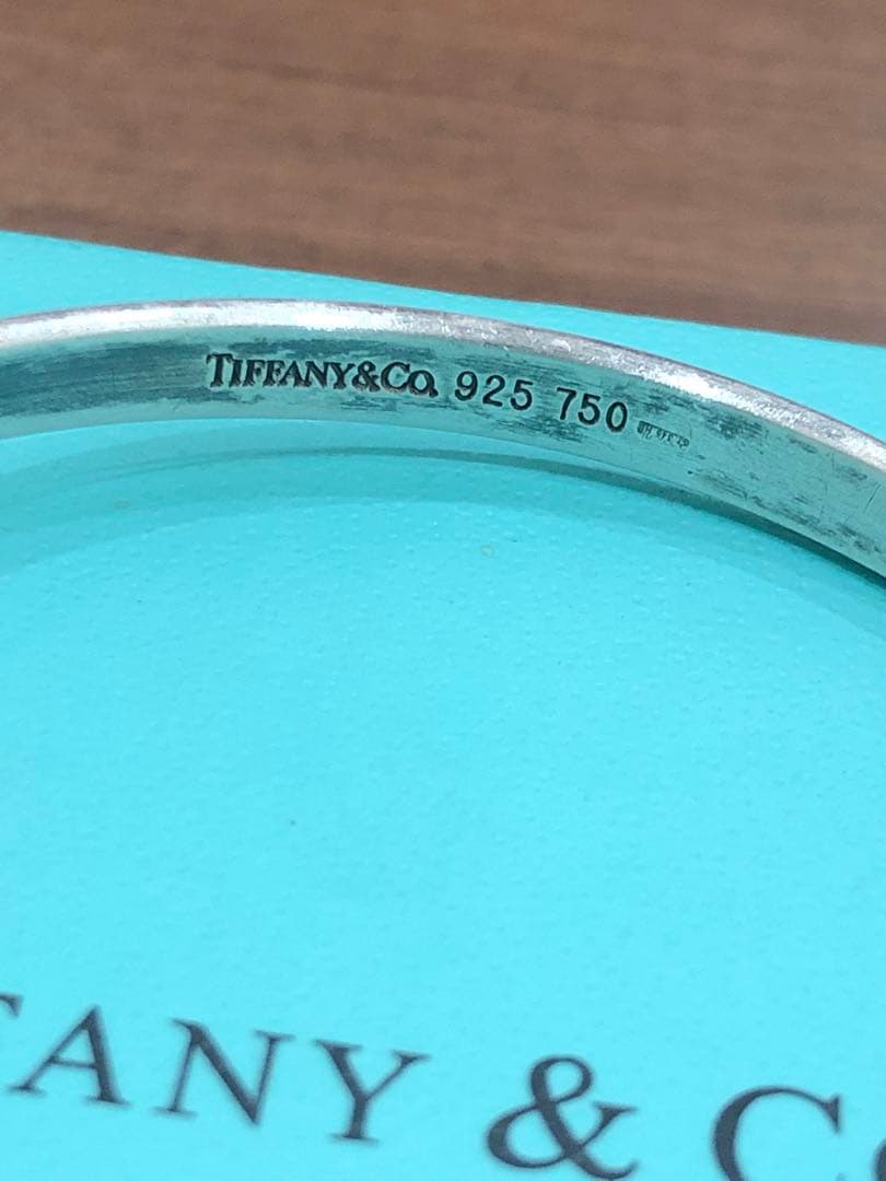 ケ*キ様 ☆Tiffany & Co. ティファニー　コンビバングル　925&7