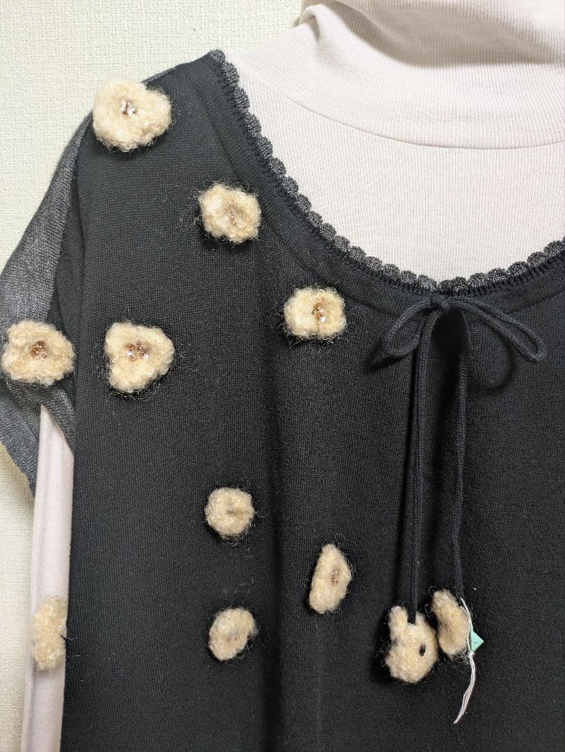 専用です。 アルベロベロ♥️ポップコーンポンポンモチーフ可愛いチュニック