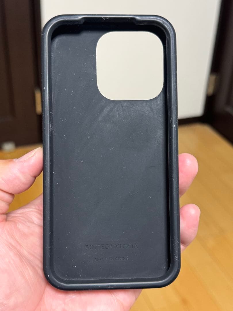 Bottega Veneta ブラック iPhone15PRO ケース