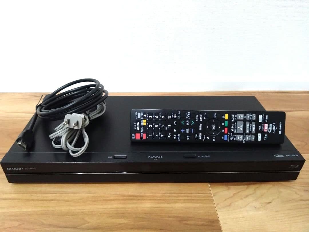 SHARP BDレコーダー BD-NT1000【1TB ３番組同時録画】
