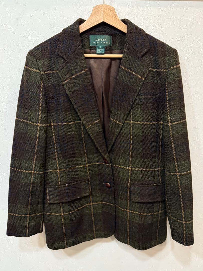Ralph Lauren ブラックウォッチ　テーラードジャケット サイズ8