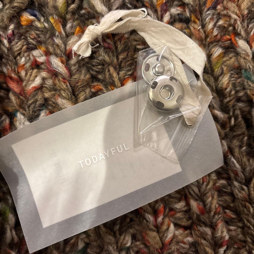 TODAYFUL ニットベスト F BRN