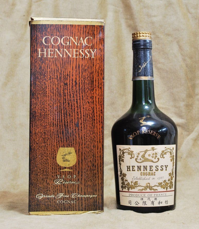 ヘネシー/コニャック/V.S.O.P-RESERVE/總代理 怡和有限公司/箱付