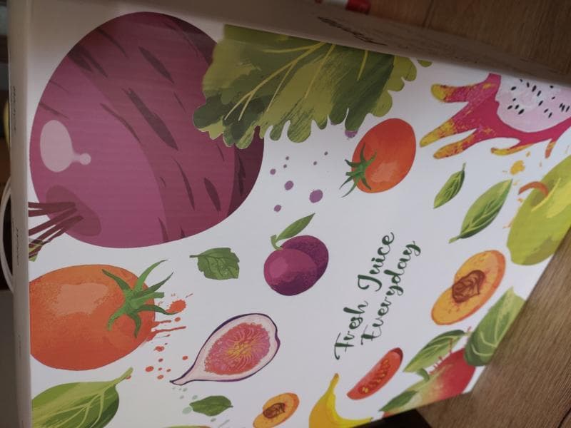 【未開封新品】ジューサー 13cm広い投入口 1.8L大容量 スロージューサー