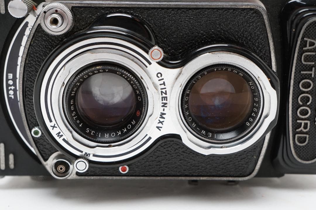 【作例あり】動作品　Minolta Autocord　二眼レフ