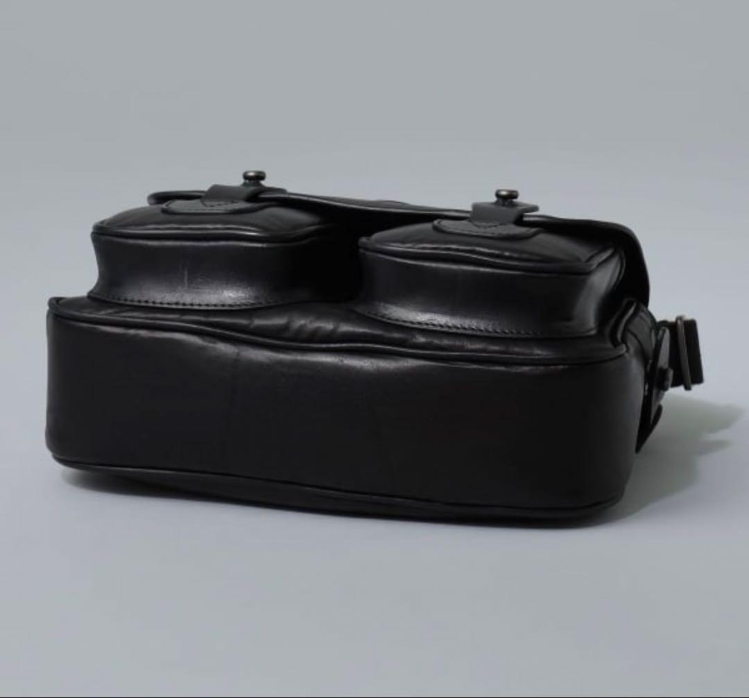 BEAMS F【別注】HUNTING WORLD / レザー キャリーオール S