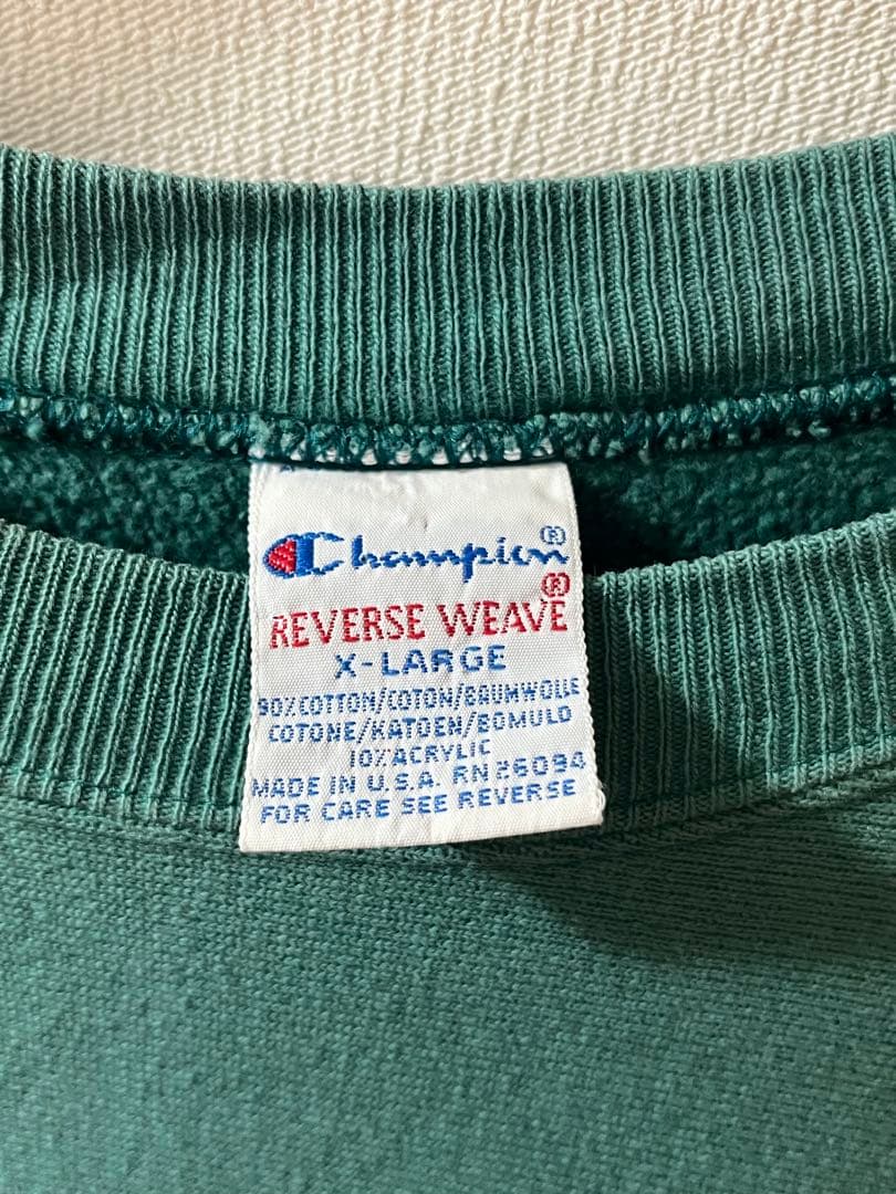 90s XL USA製 チャンピオン リバースウィーブ スウェット IOWA