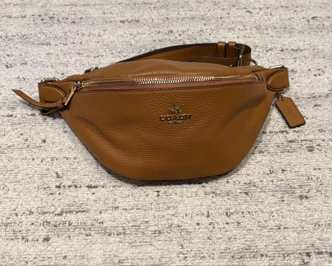 COACH ボディバック ウエストバッグ ブラウン