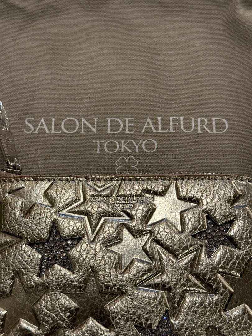 小物 Three Star L-shaped mini wallet