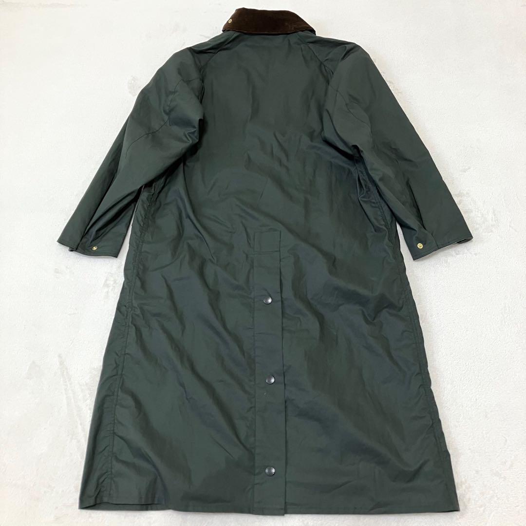 新品/Barbour/OS BURGHLEY JS/ステンカラーコート/カーキ