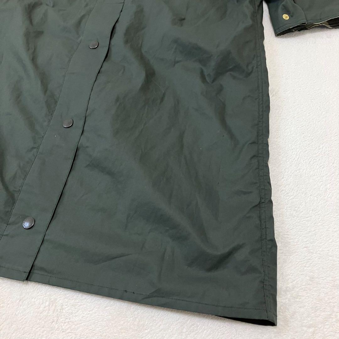新品/Barbour/OS BURGHLEY JS/ステンカラーコート/カーキ