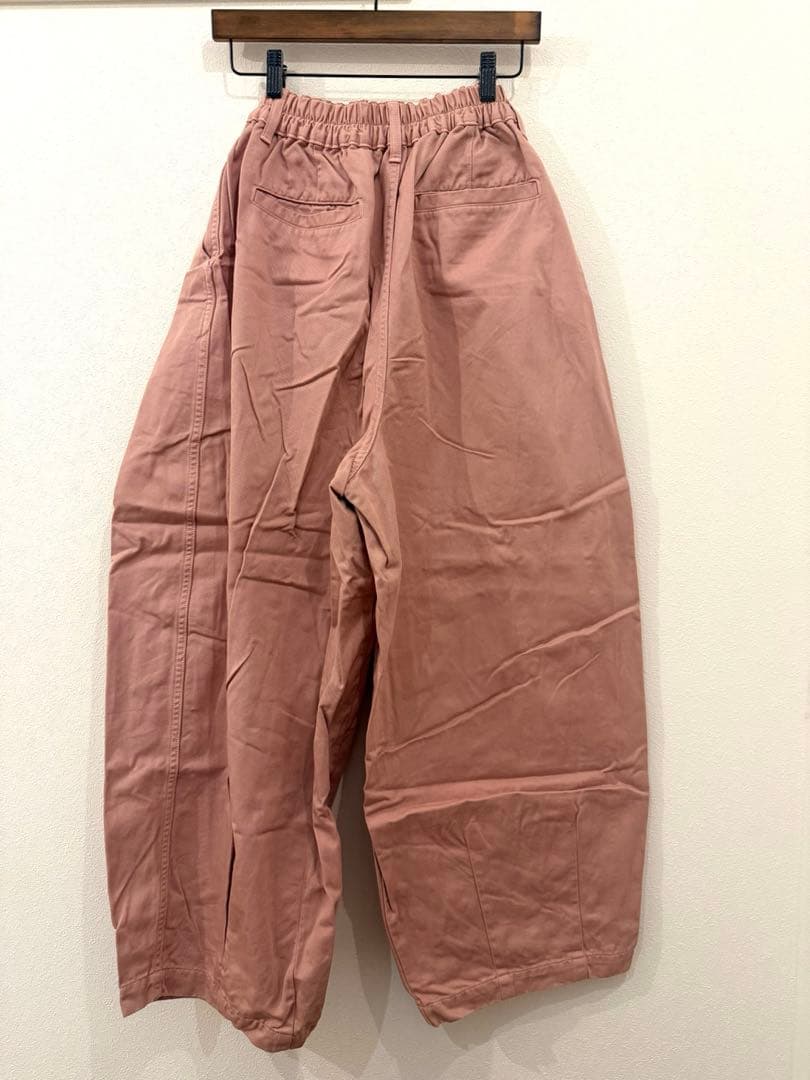 HARVESTY サーカスパンツ ピンク