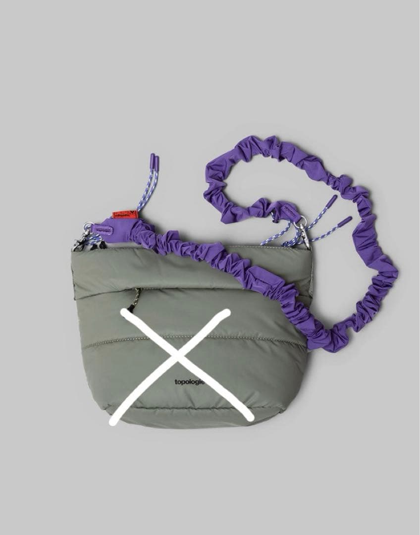 スマホアクセサリー topologie Bungee Strap Electric Purple