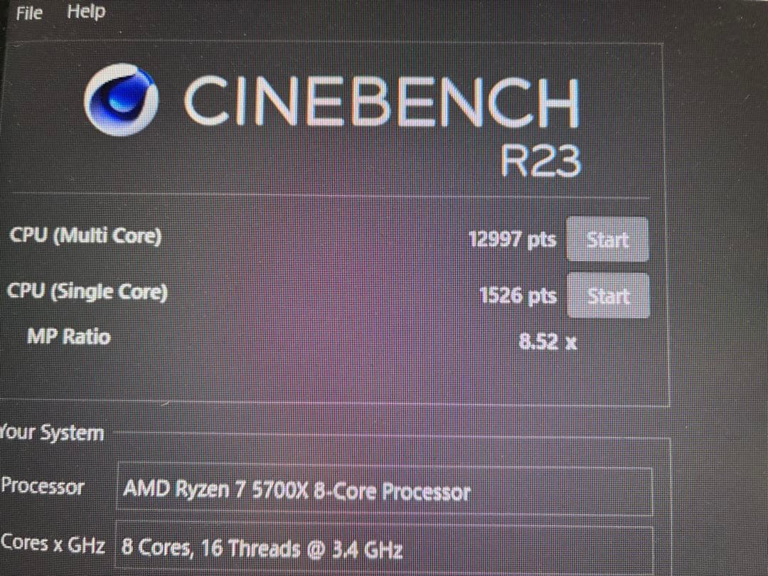 動作確認済みRyzen7 5700x prime a520m-kのセット商品です