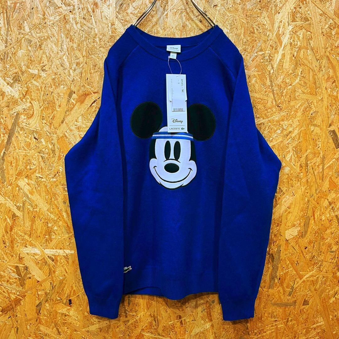 送料無料 ディズニー 激レア ラコステ 限定 コラボ ゆるだぼ ニット セーター