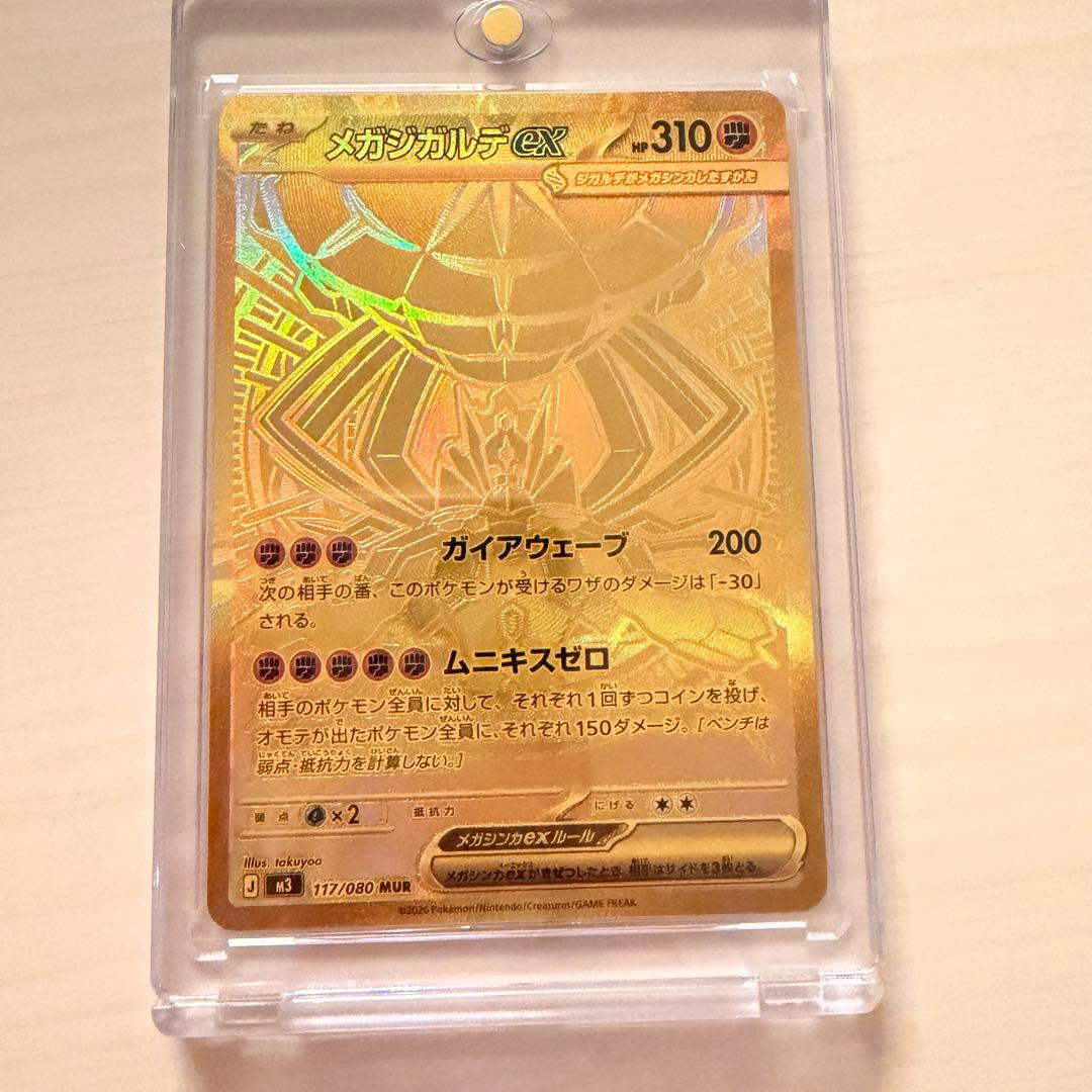 ポケモンカード　メガジガルデex MUR
