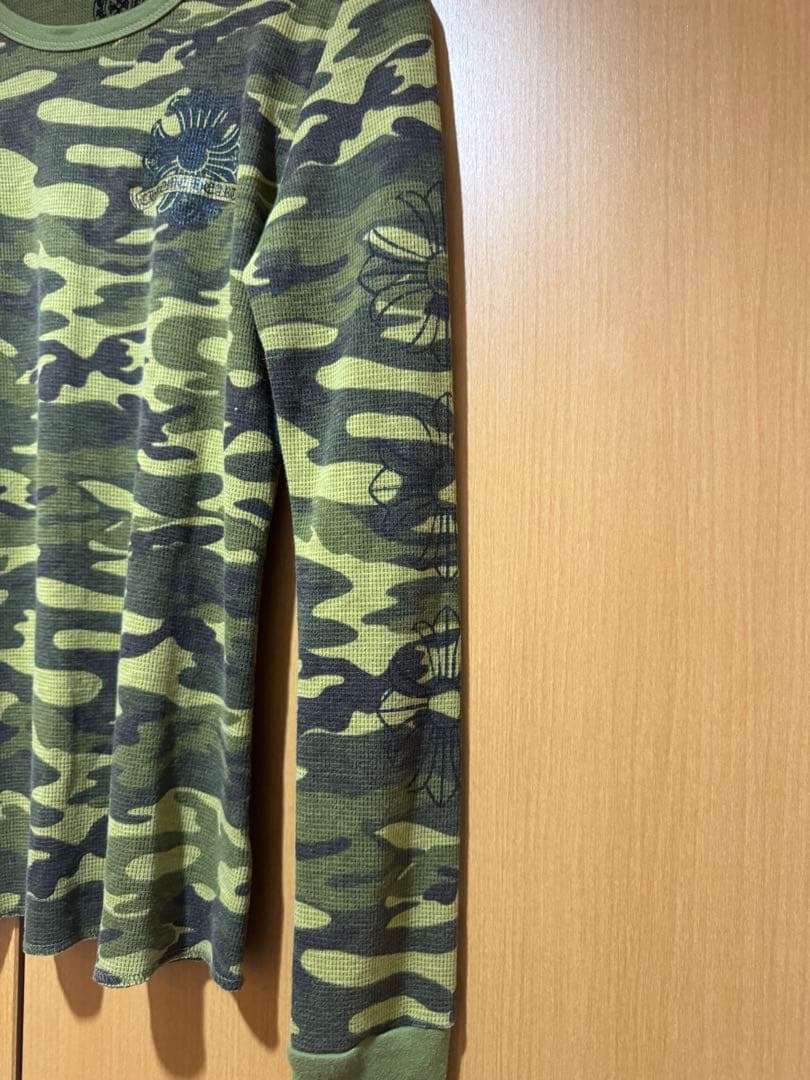 Chrome Hearts 長袖 カモフラ ロンT カットソー サーマル