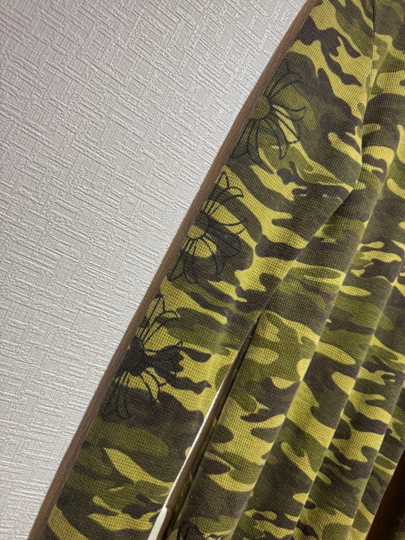 Chrome Hearts 長袖 カモフラ ロンT カットソー サーマル