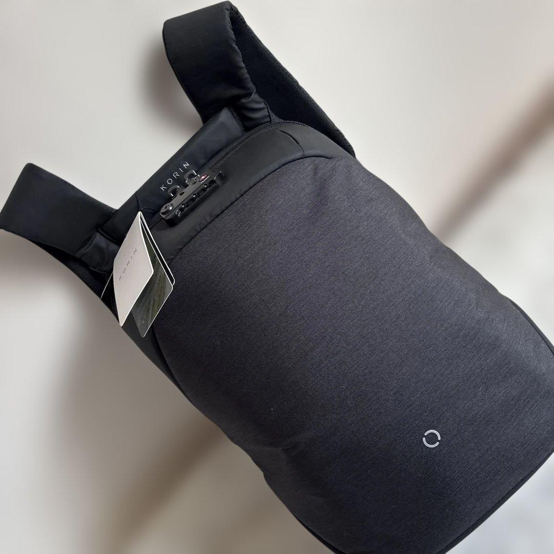 KORIN DESIGNコリンデザインブラックバックパック大容量