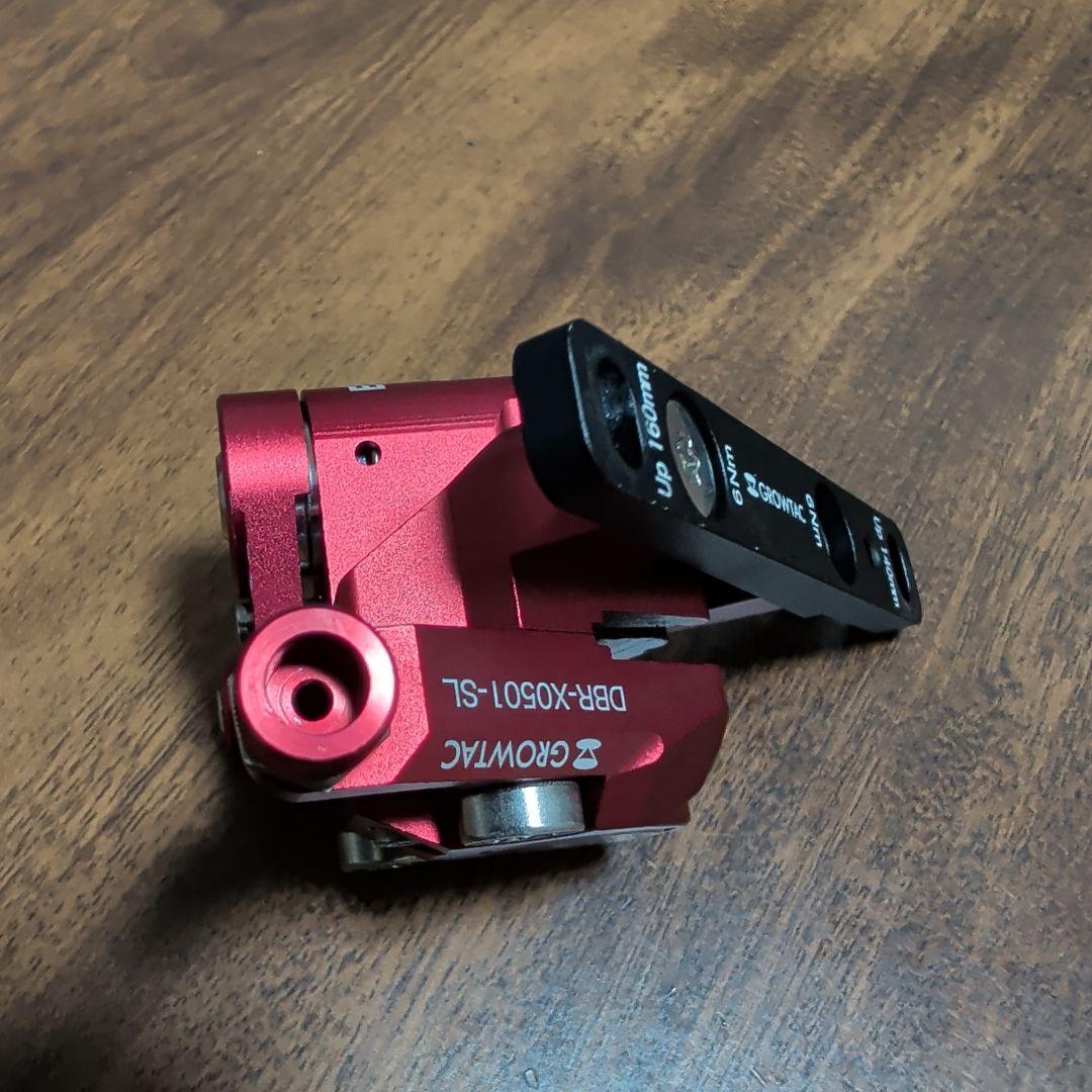 GROWTAC EQUAL フラットマウント機械式ディスクブレーキ セット