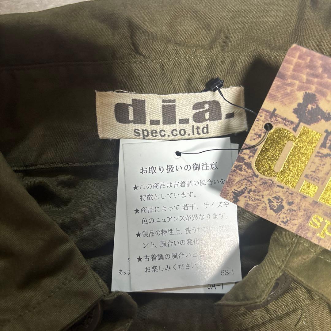 セール中d.i.a 平成ギャル y2k オリーブ ミリタリージャケット