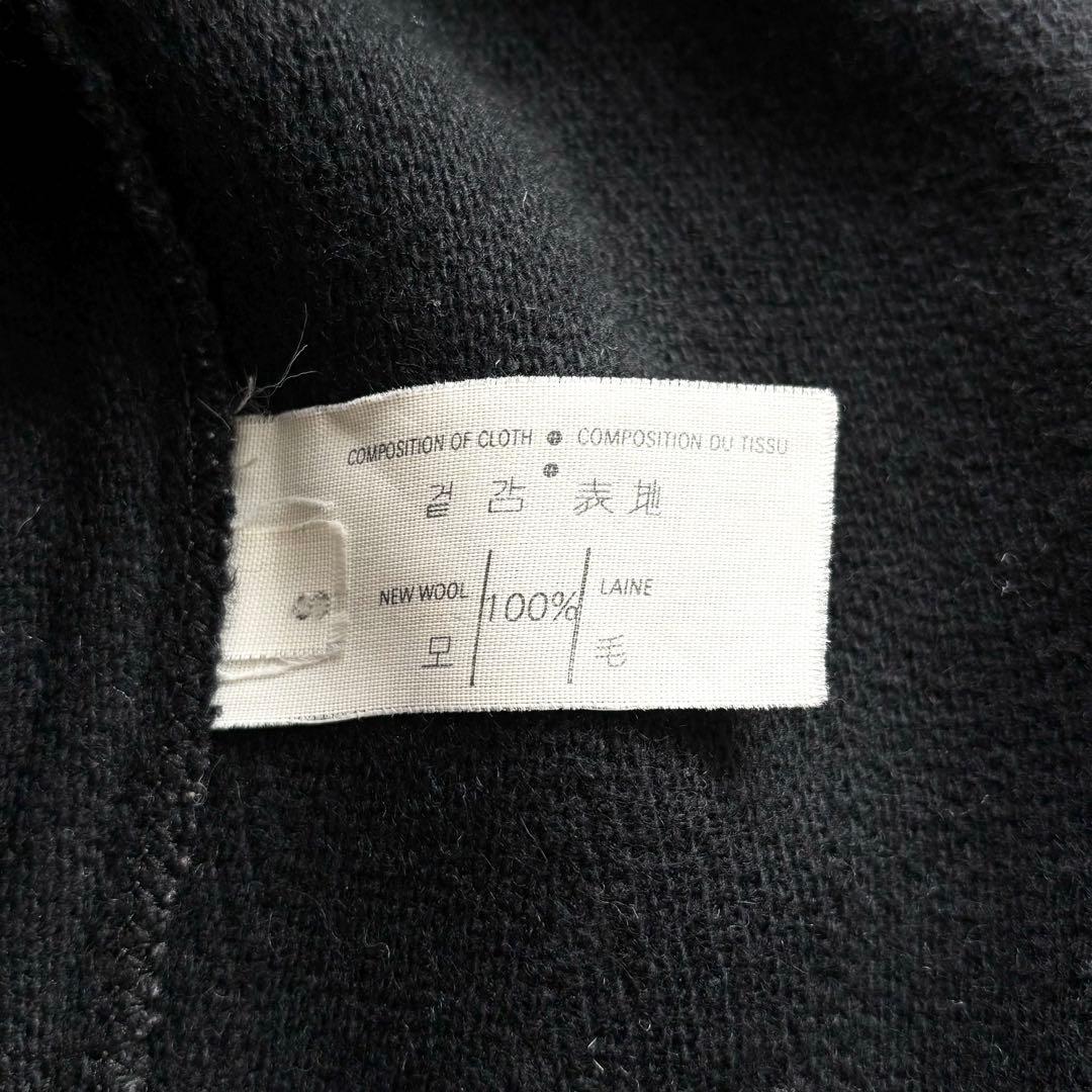 グローバーオール モンティ ダッフルコート ヘリンボーン ムーアブルック 黒