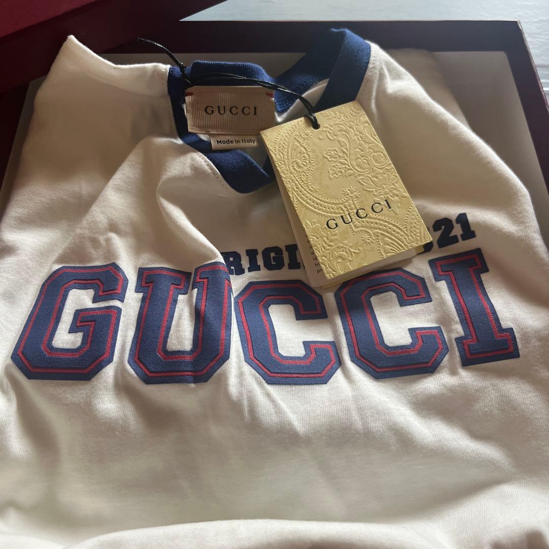GUCCI ORIGINAL 1921 Tシャツ ホワイト/ネイビー
