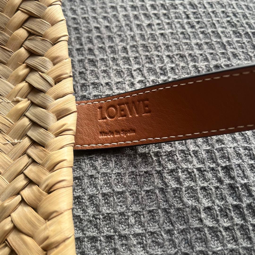 【あっかーね】 ロエベ LOEWE カゴバッグ スモール ナチュラル