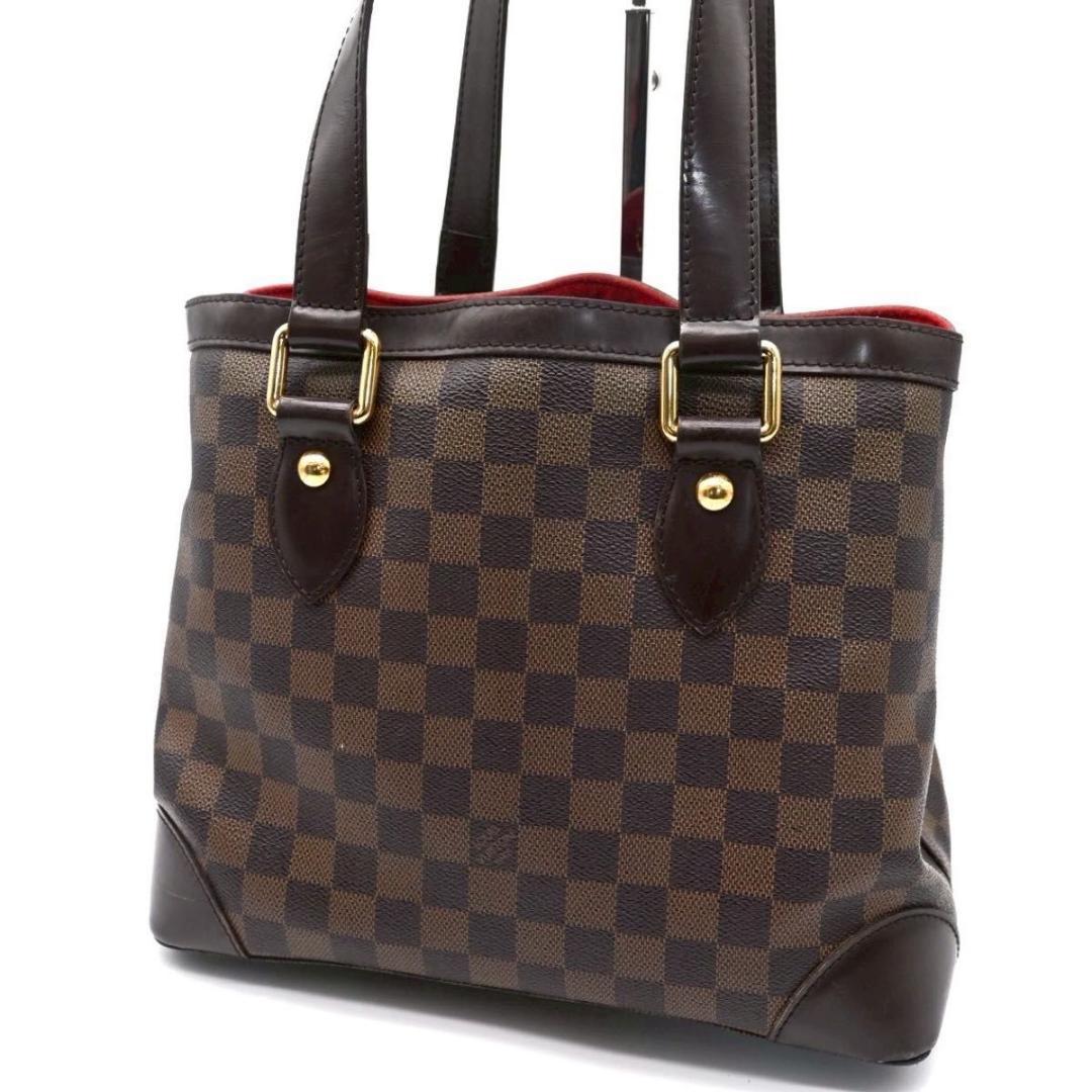 ルイヴィトン ダミエ エベヌ ハムステッドPM ハンドバッグ ブラウン