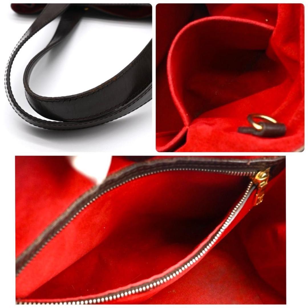 ルイヴィトン ダミエ エベヌ ハムステッドPM ハンドバッグ ブラウン