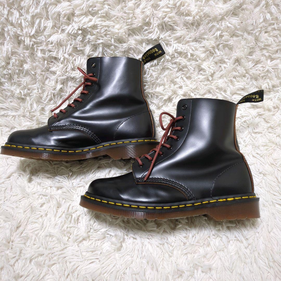 ⭕️美品⭕️　ドクターマーチン　英国製　1460 8ホール　UK8 付属品完品