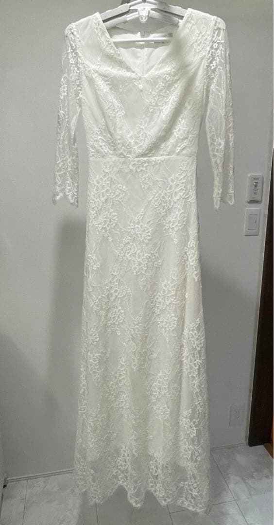 【着画あり】SOLALA (旧FURNA) ウェディングドレス 長袖