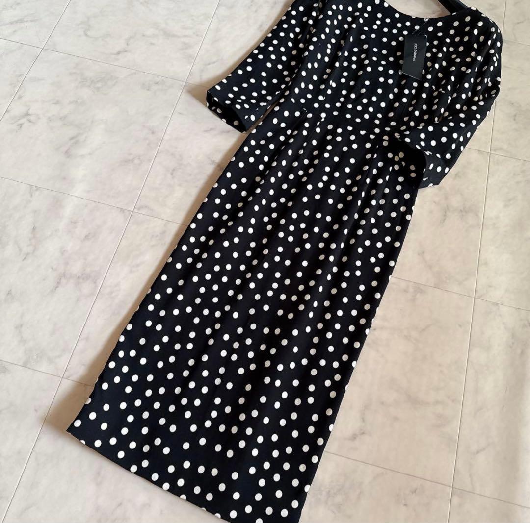 未使用タグ付き★定価25万 DOLCE&GABBANAポルカドット ワンピース