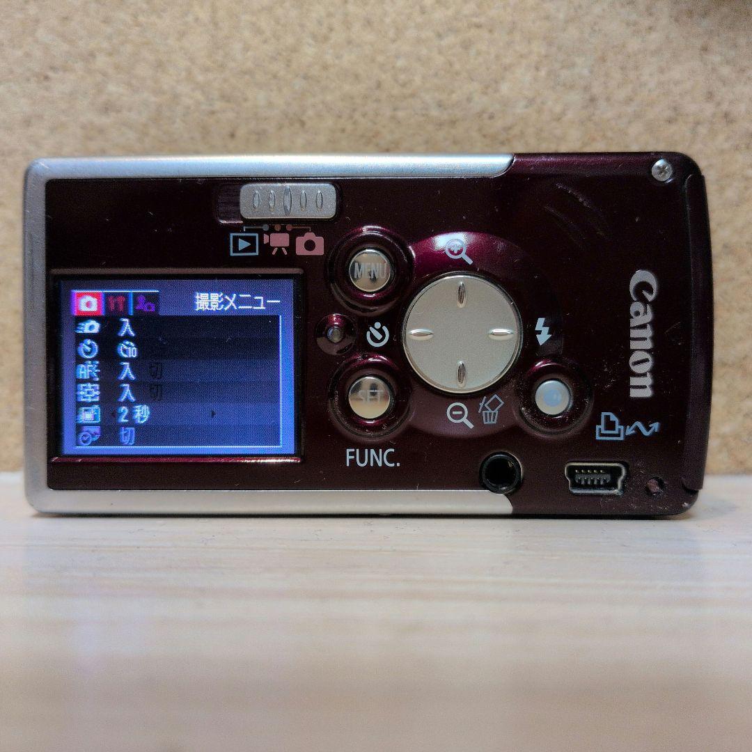 【付属品完備】Canon IXY DIGITAL L2 ボルドー PC1108