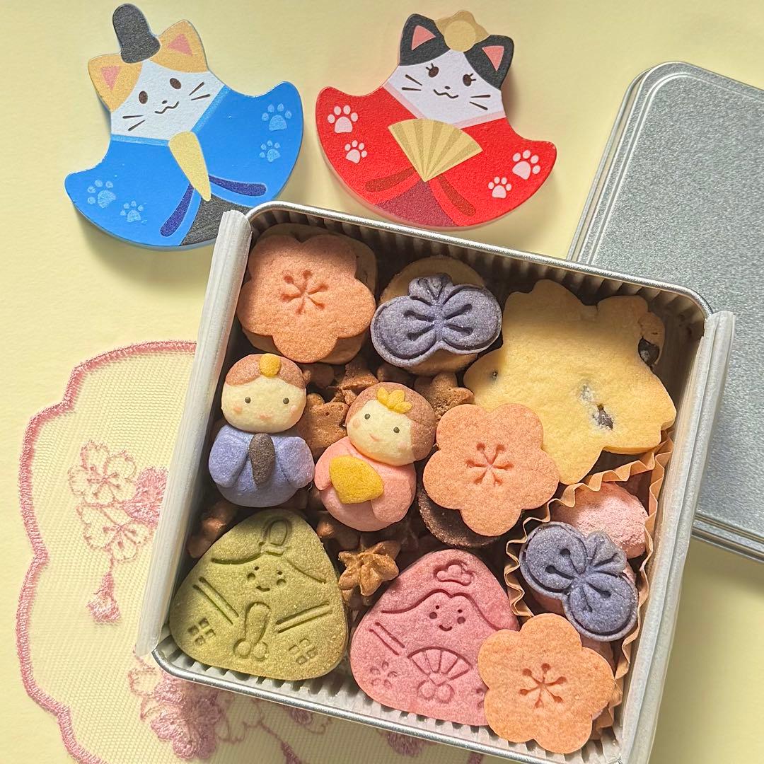 nameko様おまとめページ ひな祭り缶 ＆ 小BOXセット
